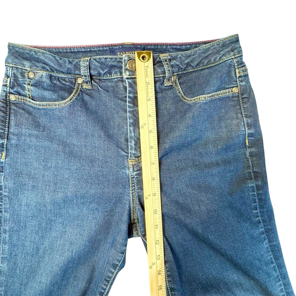 Women's Talbots Relaxed Jeans Size 8 Blue Denim - Picture 10 of 12